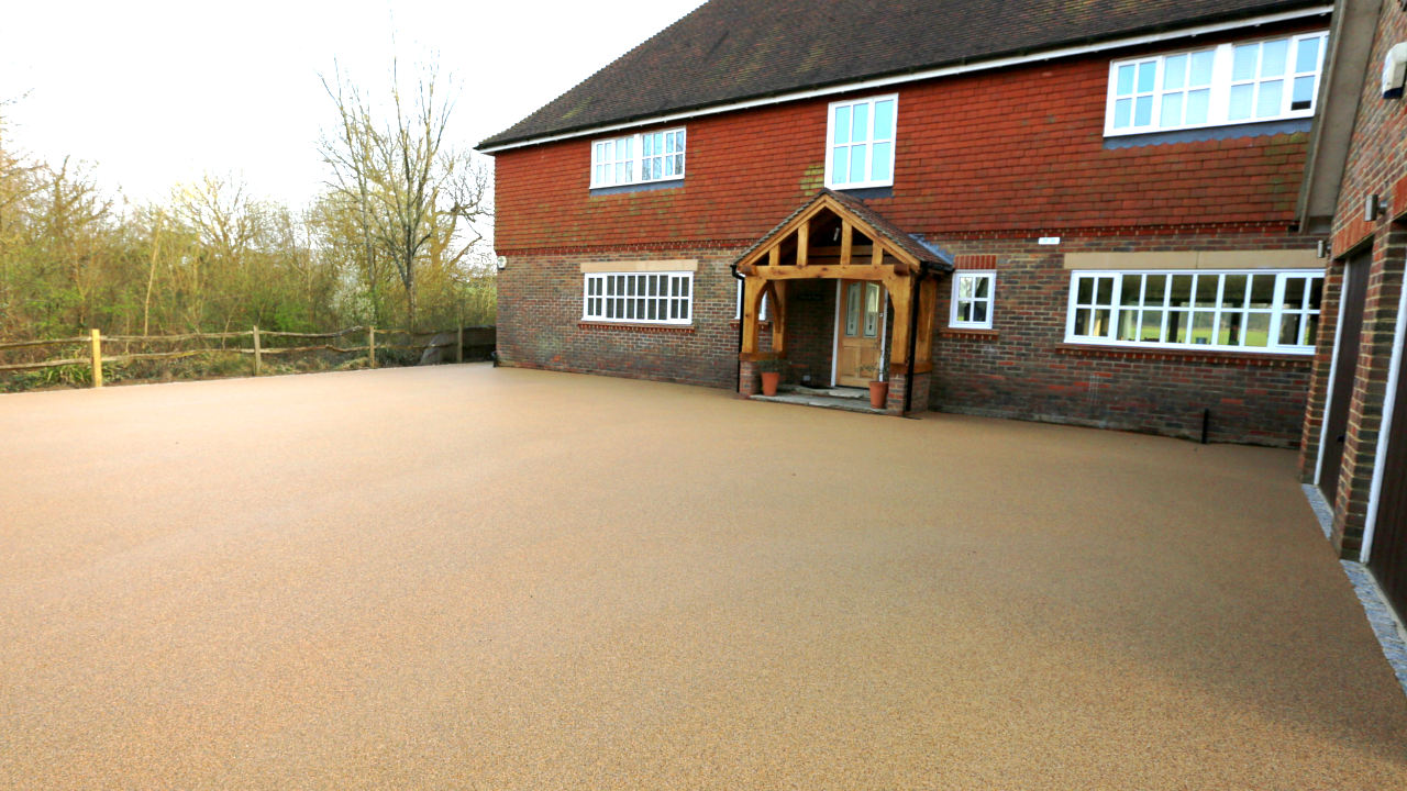 Resin driveway